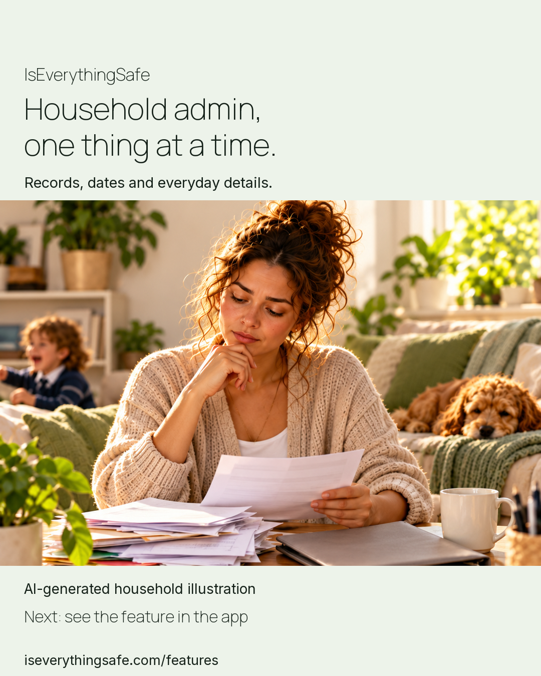 Opening — AI-generated household illustration